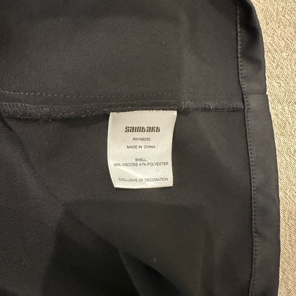 SAINTART Finn V-neck Charmeuse top - Picture 3 of 6